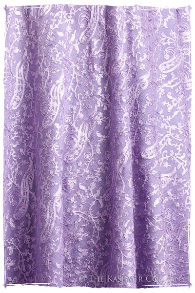 The Célébration Fabuleuse Lilac Jardin Shawl