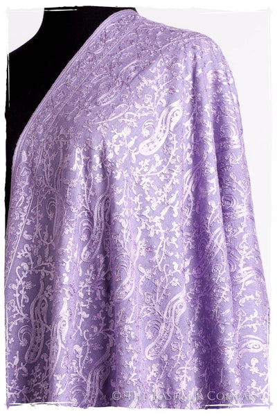 The Célébration Fabuleuse Lilac Jardin Shawl