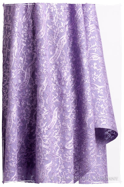 The Célébration Fabuleuse Lilac Jardin Shawl