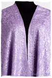The Célébration Fabuleuse Lilac Jardin Shawl