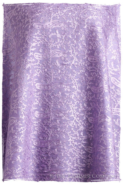 The Célébration Fabuleuse Lilac Jardin Shawl