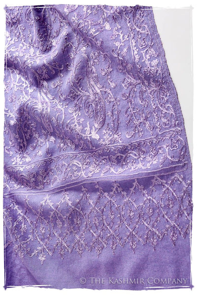 The Célébration Fabuleuse Lilac Jardin Shawl