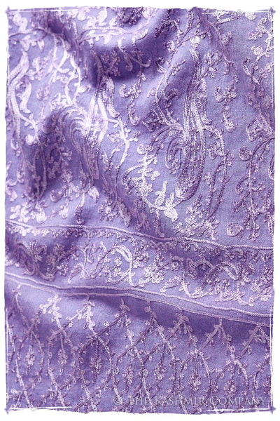 The Célébration Fabuleuse Lilac Jardin Shawl