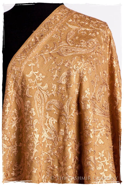 The Célébration Fabuleuse Morocco Gold Shawl