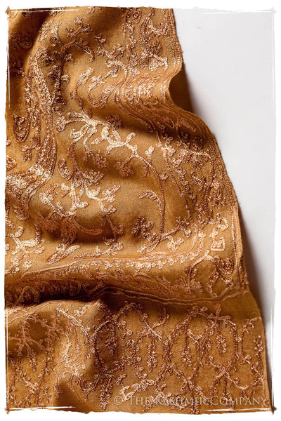 The Célébration Fabuleuse Morocco Gold Shawl