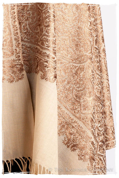 The Célébration Fabuleuse Gold Mughal Shawl