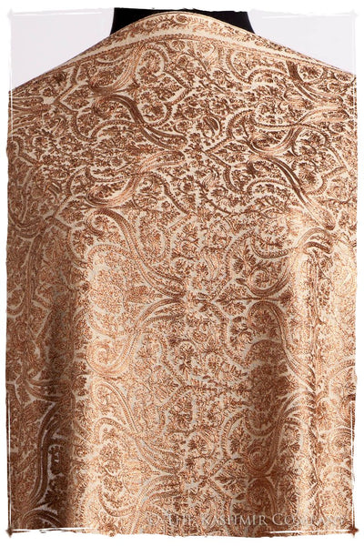 The Célébration Fabuleuse Gold Mughal Shawl