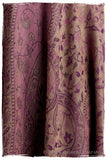 Orchidée Iris Mughal Paisley Reversible Soft Cashmere Scarf/Shawl