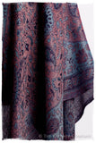 Étoile Saphir Mughal Paisley Reversible Soft Cashmere Scarf/Shawl