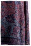 Étoile Saphir Mughal Paisley Reversible Soft Cashmere Scarf/Shawl