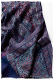Étoile Saphir Mughal Paisley Reversible Soft Cashmere Scarf/Shawl