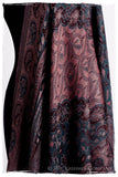 Crown Jewel Mughal Paisley Reversible Soft Cashmere Scarf/Shawl