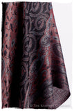 Crown Jewel Mughal Paisley Reversible Soft Cashmere Scarf/Shawl