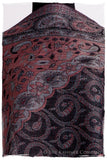Crown Jewel Mughal Paisley Reversible Soft Cashmere Scarf/Shawl