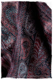 Crown Jewel Mughal Paisley Reversible Soft Cashmere Scarf/Shawl