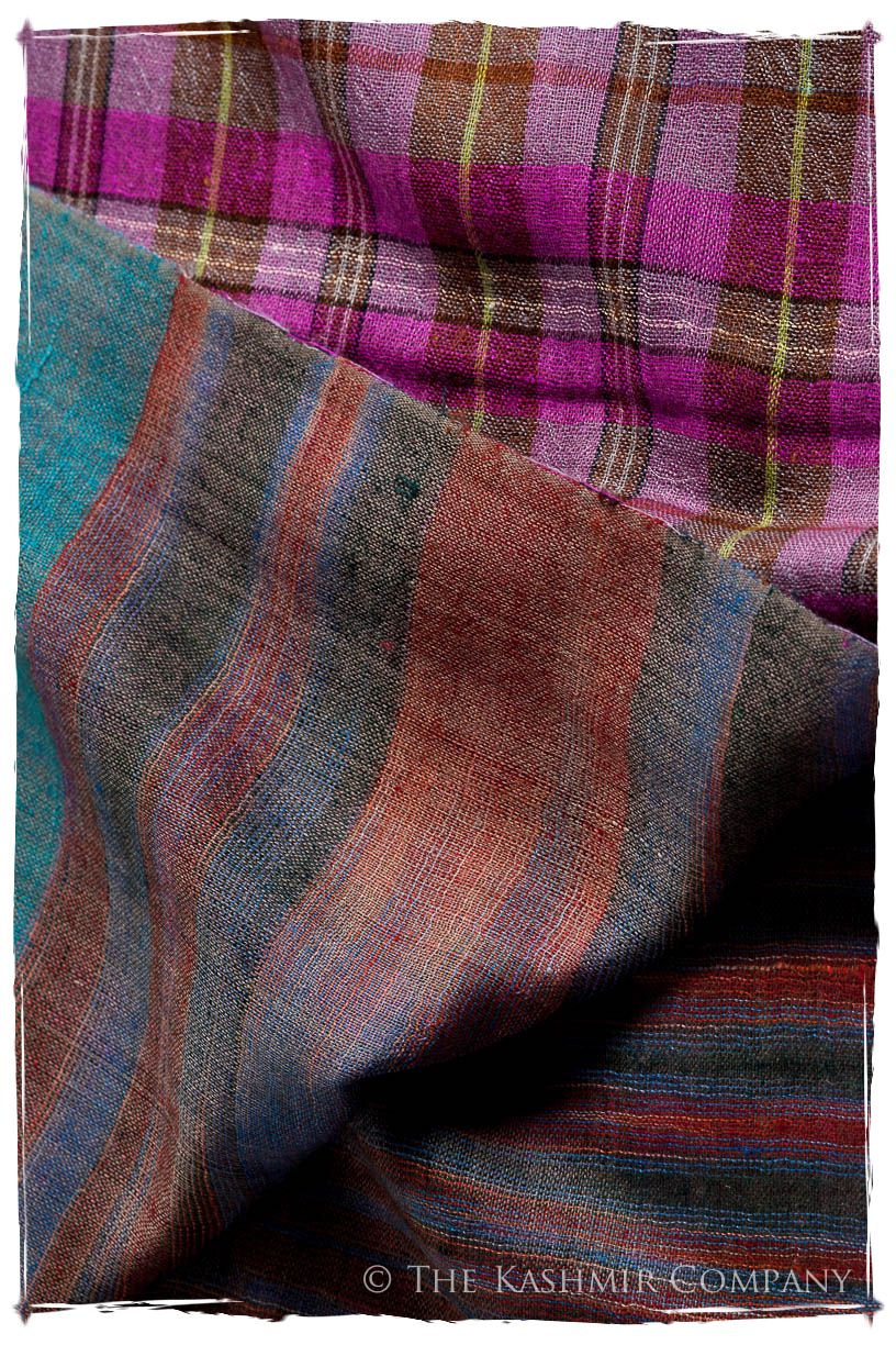 The Edelstein - Handloom Cashmere Grand Shawl