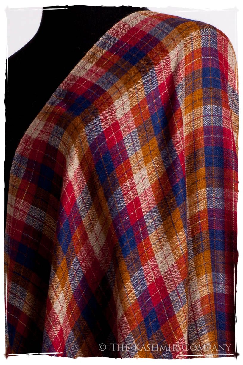 The Barnaby II - Handloom Cashmere Grand Shawl