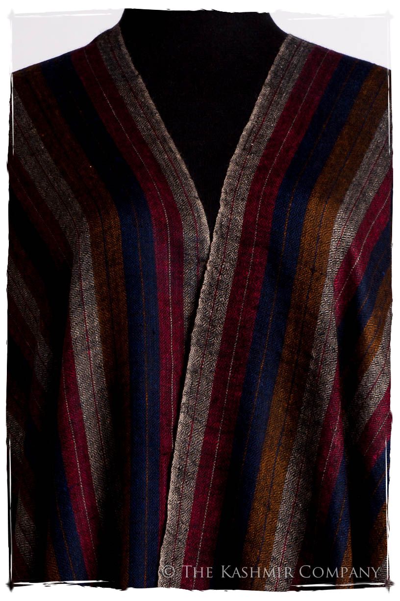 The Barnaby III - Handloom Cashmere Grand Shawl