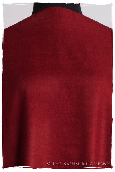 Rio Garnet - Le Luxe Simple - Grand Handloom Pashmina Shawl