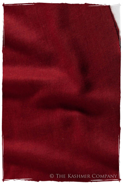 Rio Garnet - Le Luxe Simple - Grand Handloom Pashmina Shawl