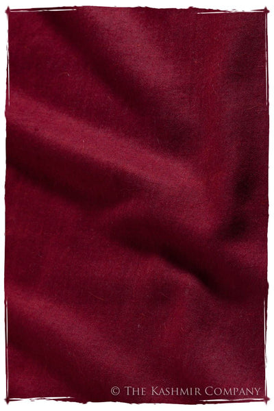 Rio Garnet - Le Luxe Simple - Grand Handloom Pashmina Shawl