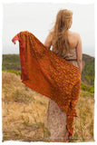 Sierra Rouge Brique Oro Secret Garden Shawl