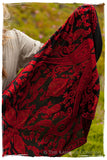 Rococo Royale Rouge Palais Antiquaires Shawl