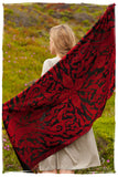 Rococo Royale Rouge Palais Antiquaires Shawl