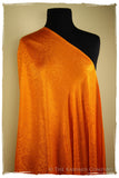 Sunset’s Golden Gate -  Tangerine Gold Silk Scarf